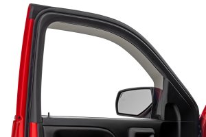 Chevrolet Silverado 3500 HD Side Window Deflectors - Rough Country - In Channel Rain Guard - '15-'19 Chevrolet Silverado 3500 HD Side Window Deflectors - Rough Country - In Channel Rain Guard - '15-'19
